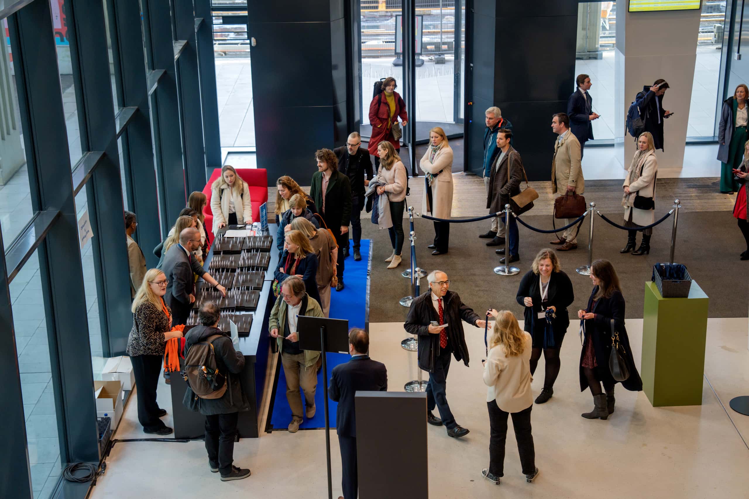 Overzichtsfoto entree jubileumcongres